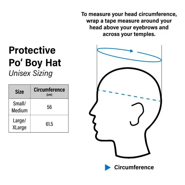 Head First Protective Curling Headgear: Po’ Boy